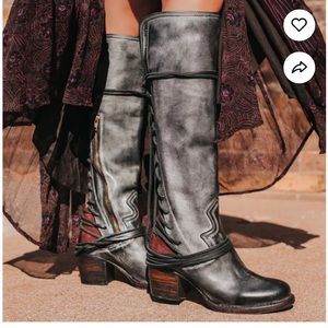 Freebird Coal Boot Size 10